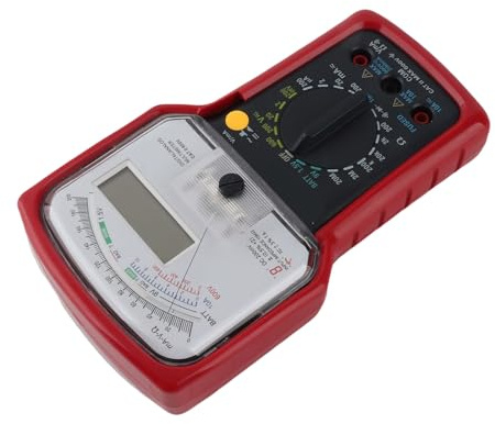 Generic Multimetro Digitale Analogico Ad Alta Precisione per Test Elettrici con Display a LED per Appassionati di Fai da Te