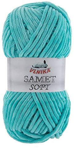 100g Strickgarn Samet Soft Chenille-Strickgarn Samtwolle Strickwolle flauschig Farbwahl, Farbe:242