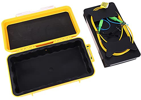 Cavo di Lancio,OTDR 2000M Cavo di Lancio Fibra Ottica OTDR,Scatola di Cavo di LancioSC/APC-SC/APC Cavo di Prolunga per Test Cavo di Lancio in Fibra Ottica Modalità Singola