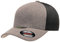 Flexfit Unisex Melange Unipanel Trucker Cap Verschluss, Heather/Black, S-M