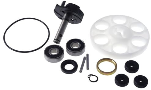 Kit de réparation pour pompe à eau avec roue motrice compatible pour Beta Ark MBK Nitro Yamaha Aerox Jog F12 50