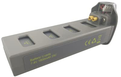 RC Batterie Lipo Batterie pour quadricoptère MJX B2SE Télécommande Accessoires d'avion 1 pièce 7,4 V 1800 mAh Batterie au lithium Drone d'avion à quatre axes Pièces de rechange