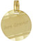 trendor Anhänger mit Namen Gold 333/8 Karat Gravurplatte Ø 16 mm inklusive Wunsch-Gravur Gravurschmuck aus Echtgold, Schmuckstück für Damen und Herren, 51796