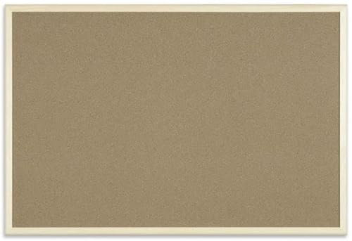 RAWWEST.BIS Pinnwand Kork mit Holzrahmen 40x60 cm - Korktafel Memoboard ideal für Büro Schule und Kinderzimmer, Korkpinnwand mit Rahmen aus Holz, Korkplatte Korkwand - cork board