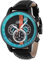 Invicta S1 Rally 39024 Herren Uhr - Wasserdicht - Analog - Quarzuhrwerk - Edelstahl mit blauen zifferblat - 48mm
