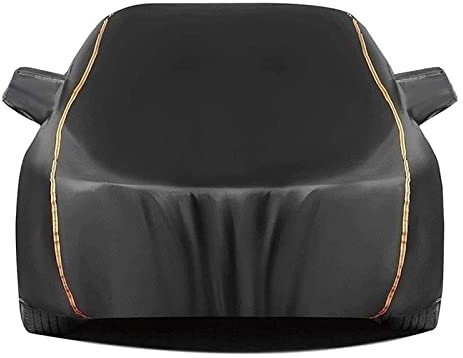BRFDC Housse De Voiture pour Audi RS7| Bâche De Voiture Imperméable À l'eau Et À L'épreuve du Soleil UV-Anti Four Seasons Protection Car Covers (Color : Black, Size : RS7)