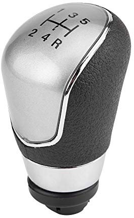 AMONIDA 5 Gang Schaltknauf, Auto 5 Gang Schaltknauf Kopf für Ford Focus Fiesta Mk7 2008-2013