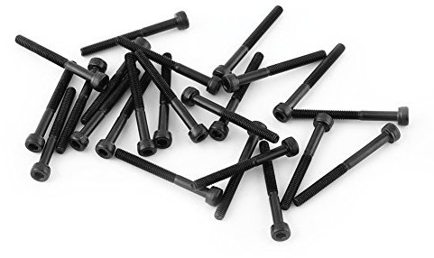 Vis M3 30Mm,Vis M3X30,Vis Six Pans Creux M3 30Mm,Viti M3X40 Vis M3 3. M3 Jeu De Boulons À Tête Hexagonale Noire M3 40 Mm,Partiellement Fileté,24 Pièces (M3*30Mm (Partiellement Fileté) 24 Pièces)