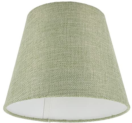 Angoily Ersatz Leinen Stoff Lampenschirm Tischlampe Hängelampe Leuchtenschirm E14 Stofflampenschirme Stehlampe Pendelleuchte Schirm Hängeleuchte Ersatzschirm Wohnzimmer Deko
