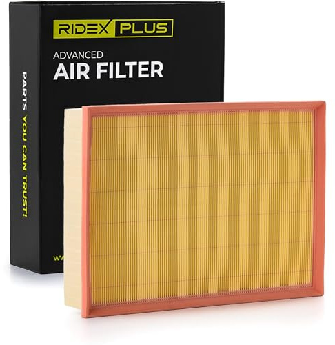 RIDEX PLUS 8A0067P Motor Luftfilter Filtereinsatz Kompatibel mit VW Golf 7 Schrägheck 5G1, BQ1, BE1, BE2 POLO 9N Polo Schrägheck 6R1, 6C1 Transporter T5 Bus 7HB, 7HJ, 7EB, 7EJ, 7EF, 7EG, 7HF, 7EC, BMW