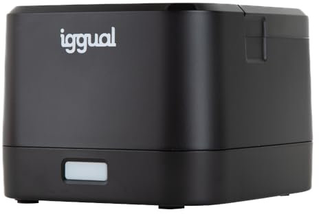 iggual Impresora Térmica TP Easy 58 de Tickets y Recibos para TPV-POS.- Conexiones USB+RJ11, Rollo Térmico 58 mm.- 90mm/s.- Windows 11/10/8/7/Vista/XP/2000/JPOS/Linux. SDK Android, iOS, (139x122x93)