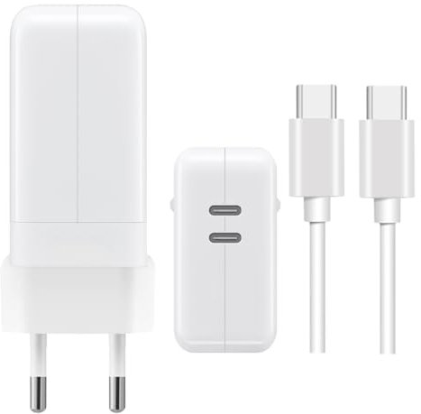 Dualport Adaper für iPhone 15 ohne Ladekabel