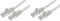 PremiumCord Câble Patch, CAT6a, S/FTP, PIMF, LSOH, Ethernet, LAN, Rapide, Flexible et Durable RJ45 10Gbit/s Câble, AWG 26/7, Câble en Cuivre 100% CU, Gris, 10m (Lot de 2)
