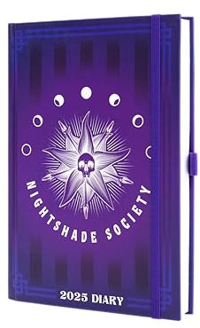 Pyramid – Wednesday 2025 A5 Diary 14,8x21cm, Kalender der beliebten Fernsehserie, täglicher Planer für Büro & Schule