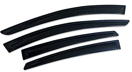 MAIDONG Auto Windabweiser Für Chevy Für Volt 2. 2016-2019 Auto Seitenfenster Visier Sonne Regenschutz Schatten Schutzfolie Aufkleber Zubehör Autofenster Windabweiser