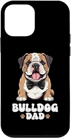 Hülle für iPhone 12 mini Bulldogge Papa Hundeliebhaber Bulldogge Hund Vatertag