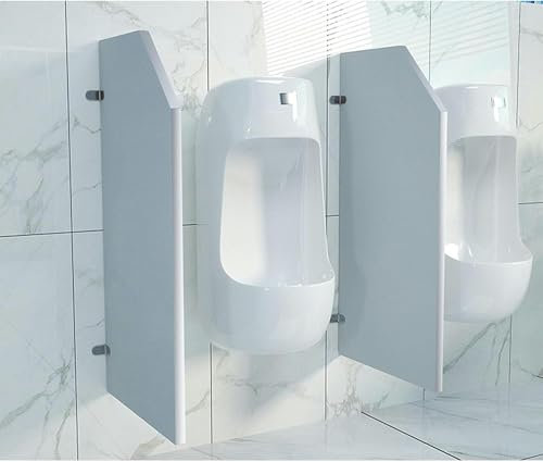 Sichtschutzwand, Trennwand für öffentliche Toiletten für Herren, Sichtschutzwand für Urinale für Herren, Toilettentrennwand, Urinal-Trennwand, Toilettentrennwand, Urinal-Sichtschutz, Urinal-