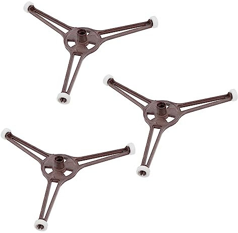 Alipis Anillo Giratorio Para Plato De Microondas 3 Piezas Soporte De Plástico Para Repuesto Pieza Giratoria De Microondas