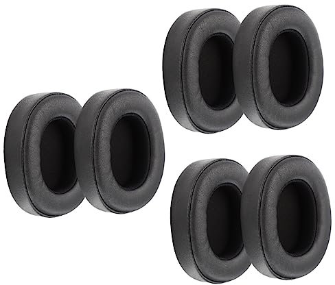 OSALADI 3 Juegos De 2 Almohadillas De Repuesto para Auriculares E55bt Cómodas Almohadillas De Algodón para Los Oídos De Espuma Viscoelástica De Fácil Instalación.