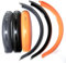 Schutzbleche Mountainbike Fahrradkotflügel 24/26/20 Zoll x 4,0 Fat Tire Mud Guards Kotflügelsatz Kotflügel for Zusammenklappen von Schnee E-Bike MTB Fahrradzubehör Fahrrad Schutzblech(Black 20x4.0)