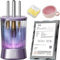 LOZLTX Profi Pinselreiniger Make Up 【9000RPM Ultra-Power 4.0】Elektrischer Make-Up-Pinsel Reiniger mit Silikonnetz-Deckel für alle Bürstengrößen Hygiene für Makeup Brush Cleaner
