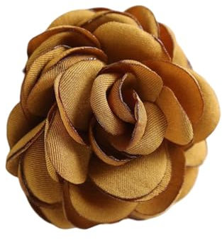 Broche fleur coréenne en tissu coréen accessoires de tir latéral rose tissus artificiels ornements filles chaussures cadeaux curcuma, as description, Plastique, comme description