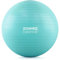 Core Balance Anti Burst Gym Ball, 45-85cm With Hand Pump (45cm, Teal)