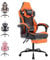 WOTSTA Gaming Chair, Ergonomic Gaming Chair with Footrest and Lumbar Support, Computer Chairs, Height Adjustable Computer Racing Gamer Chairs for Gaming or Office, Black Orange