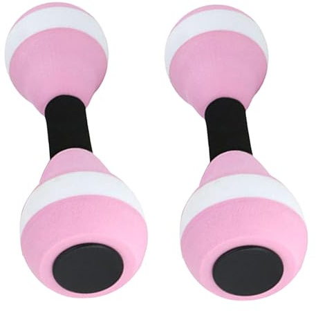 Aqua Fitness Hanteln, 2er-Set Wasserübung Kurzhanteln, Schaumstoff Hanteln für Wassergymnastik Aqua-fitness Aquajogging Wassersport, Wassergewichte Wasserhanteln Erwachsene Männer Frauen