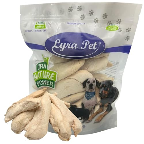 Lyra Pet® 200 g Hühnerbrust gefriergetrocknet - Snack für Hunde | Hundeleckerli vom Huhn - Idealer Belohnungs-/Trainingssnack - Hundefutter auch für Welpen & Senioren - Proteinreich & fettarm