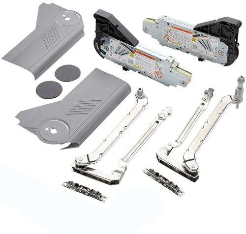 Blum Aventos HL Hochliftklappe 20L2500 hellgrau | Klappenbeschlag für 400-550 mm Korpushöhe / 2.75 – 6.75 kg Frontgewicht