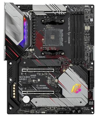 Placas Base Fit For ASROCK B550 PG Velocita Placa Madre AM4 Memoria Ram Ddr4 Placa Base AMD CPUFor Ryzen 7 5800X3D 5 5600X 5500 9 3900X M.2ATX