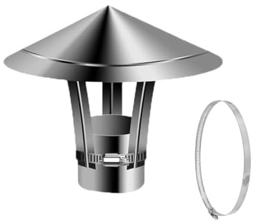 201 Comignolo in Acciaio Inox(6.2in)