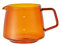KINTO 21749 Sepia Jug, 4 Cups, Amber, Microwave and Dishwasher Safe, Scale Included
