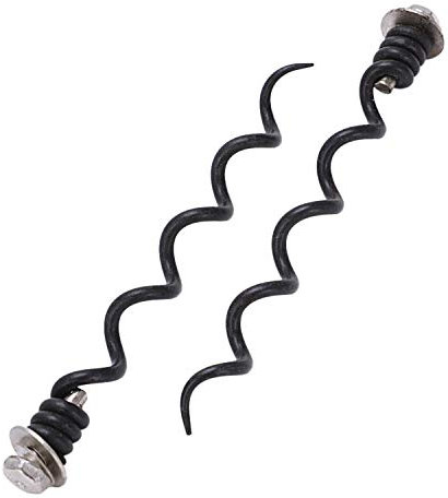 Fransande 2 Stück -Korkenzieher-Spirale/Wurm, einfaches Austauschen der Spiralen durch Abschrauben des alten Stücks.