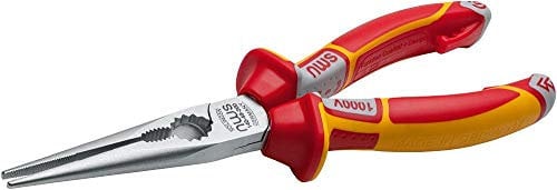 Nws VDE Long Nose Straight 205MM | Pliers Tools, 1 X Qty - N140-49-VDE-205-SB