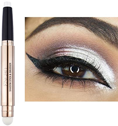 Lucoss Doppelseitiger Lidschattenstift – Eyeshadow Stick Highlighter-Lidschattenstift,Schimmernder Und Matter Eyeliner-Stift, Geschenk Für Mädchen Und Frauen (A1)