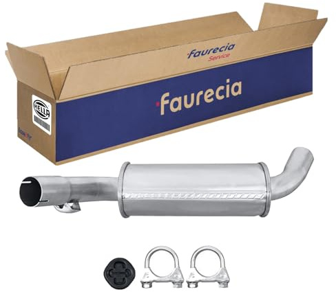 HELLA 8LC 366 026-061 Mittelschalldämpfer - Easy2Fit Kit - mitte | einteilig - Set mit Anbauteilen