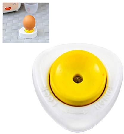 Perforador de Huevos, Pelador de Huevos Duros, Pinchador de Huevos para Obtener un Buen Huevo Duro, Perforador de Huevos Duros, con Cierre de Seguridad