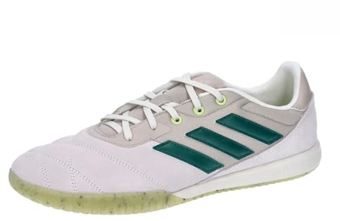 Adidas Football Shoes (Indoor) Copa Gloro In, Off White/Collegiate Green/Pulse Lime, IE1543, 9-