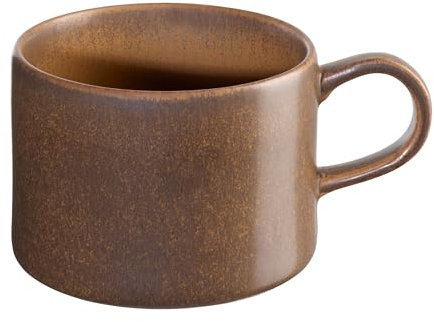 ASA Kaffeetasse, gobi form'art braun D. 9,5 cm, H. 7 cm, 0,3 l.