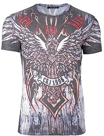 Cipo & Baxx Herren T-Shirt Markante Auffällige Extravagante Designs