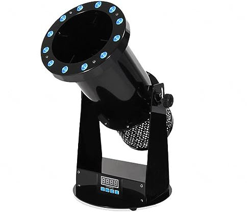 VIDECOR 1500 W Elektrische Konfetti-Maschine, Hochzeits-Konfetti-Concierge-Blumenatmosphäre, Starker Wind Bläst Konfetti, Strahlhöhe 8–10 Meter, für Halloween, Weihnachten, Bühneneffekt,