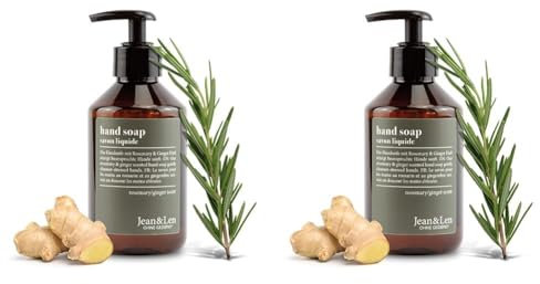 Jean & Len Handseife, Rosemary & Ginger, 250 ml (Packung mit 2)