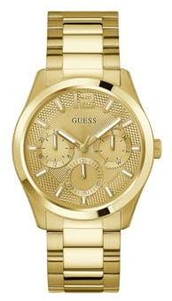GUESS Zen Herren-Armbanduhr aus Edelstahl