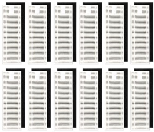 HEPA-Filter Kompatibel mit Tikom G8000/G8000 Pro, Nass- und Trockensauger-Filter-Set, 12 Filter, 12 Stück