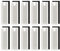 HEPA-Filter Kompatibel mit Tikom G8000/G8000 Pro, Nass- und Trockensauger-Filter-Set, 12 Filter, 12 Stück