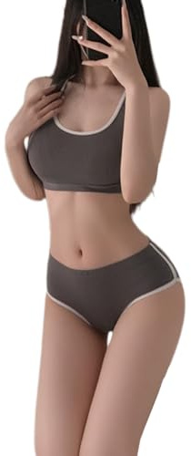 QNCLO Femmes Sexy Cosplay Sport Sous-vêtements Anime Mignon Moulant Gymnastique Yoga Maillot de Bain Vêtements