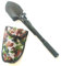 Folding Shovel 7-in-1 Multi-Function Garden Outdoor Tool with Hoe, Compass, Saw, Bottle Opener, Pickaxe for Gardening, Survival, Hiking, Ice Fishing