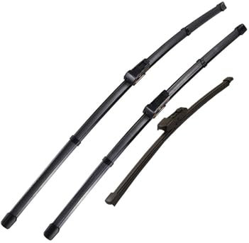 Scheibenwischerblätter Für Passat B8 Variante 2017 2018 2019 2020 2021 2022 2023 Wischer LHD Vorne Hinten Wischer Set Windschutzscheibe Windschutz Fenster 26 + 18 + 13 Wischerblätter